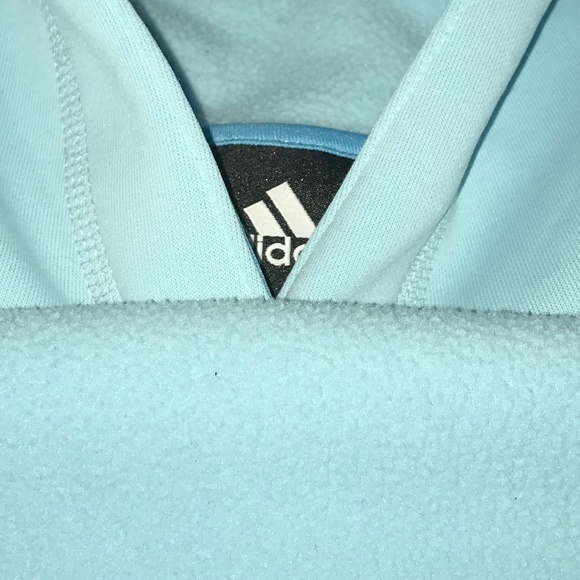 Adidas warm hooded sweat shirt Kids M (10-12) - Picture 8 of 8